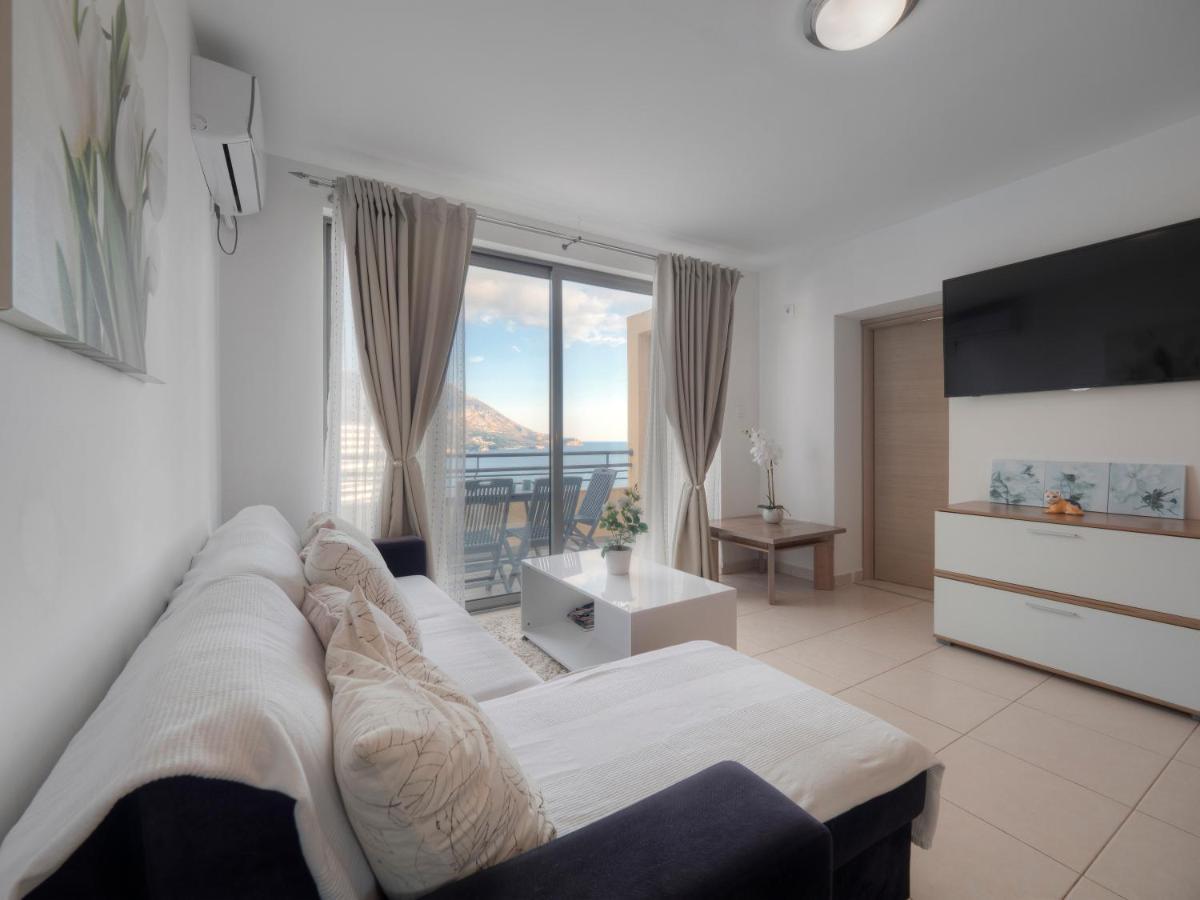 Sea View Two Bedroom Family Apartment With Pool - Sunset Ivanovici Bečići Exterior photo